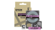  Original Epson LK-4UBP C53S672101 DirectLabel-Etiketten schwarz auf violett 